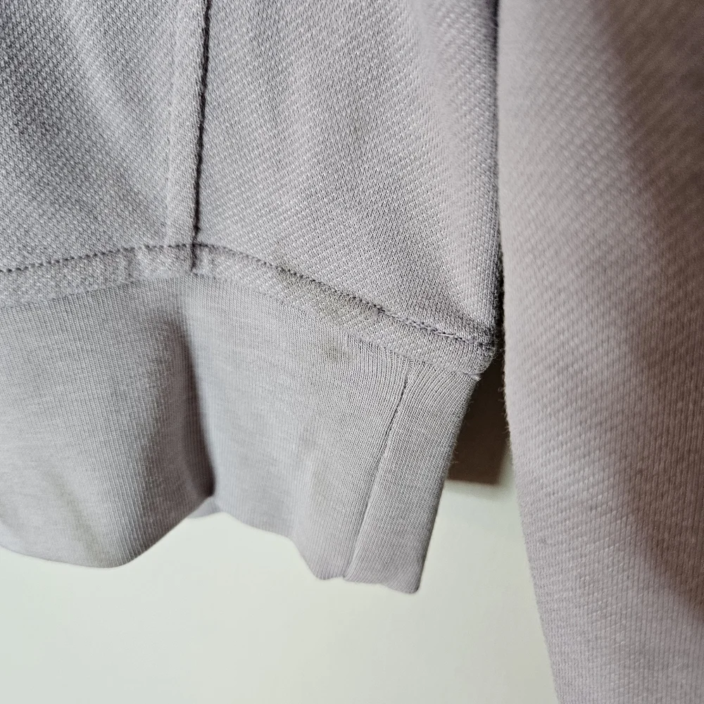 Lululemon Every Moment Crew Sweatshirt Lavender Grey Long Sleeves 6